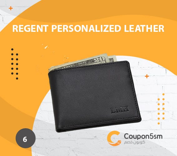 محفظة رجالية Regent Personalized Leather