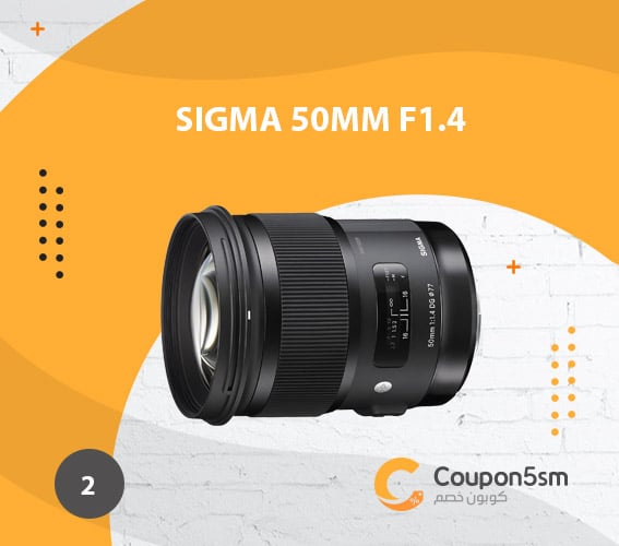 عدسة Sigma 50mm F1.4