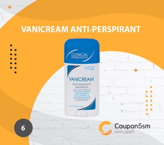 مزيل عرق نسائي Vanicream Anti-Perspirant Deodorant