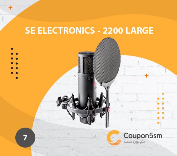 مايك تسجيل sE Electronics - 2200 Large