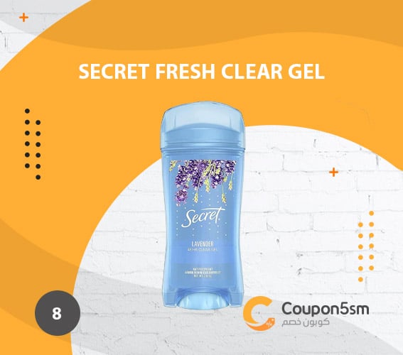 مزيل عرق نسائي Secret Fresh Clear Gel Antiperspirant