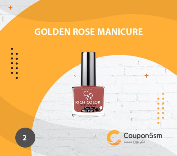 Golden Rose Manicure