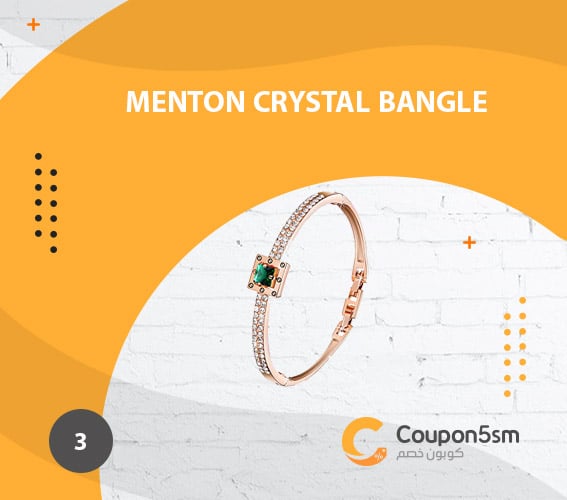 Menton Crystal Bangle