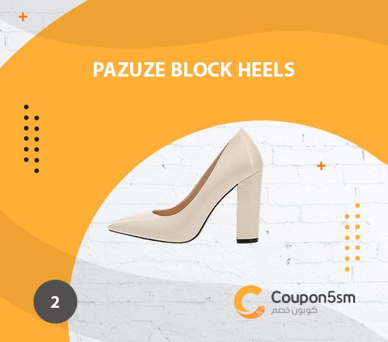 PAZUZE Block Heels