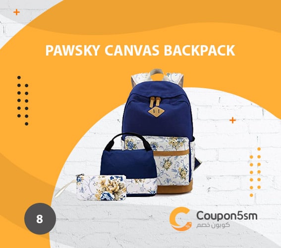 Pawsky Canvas Backpack