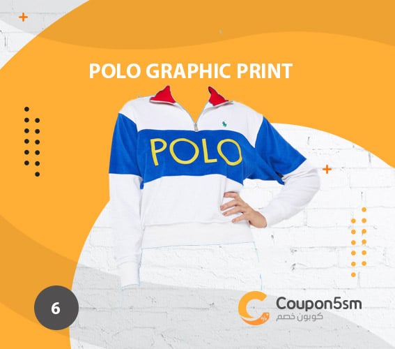 Polo Graphic print