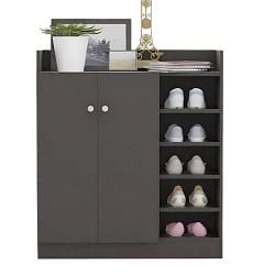 Today’s offer: 42% discount on a gray shoe cabinet from Homzmart!