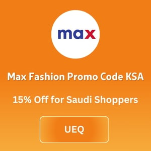 Max Fashion Promo Code KSA