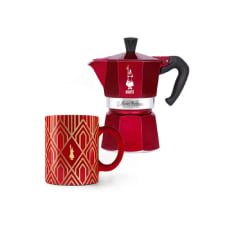 Bialetti Moka Express Espresso Maker with a Cup from Tavola at a 42% Discount!