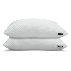 اختبر راحة النوم الفاخرة مع وسادتين رهيف بالفوم المجزأ وخاصية التبريد – حافظ على انتعاشك طوال الليل بخصم 43%!