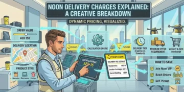 noon delivery charge