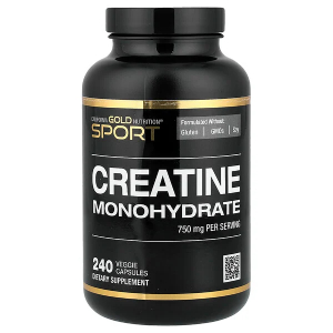 Fuel Your Fitness Goals with California Gold Nutrition Veggie Creatine Capsules — 25% Off at iHerb!