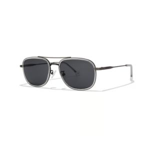 30Sundays Nostalgia Sunglasses – Metal Aviator Frames with Grey UV-Protective Lenses — 30% Off!