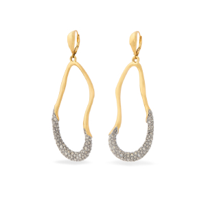 Alexis Bittar Earrings at Bloomingdale’s – 14K Gold-Tone Plating Meets Sparkling Crystal — 31% Off!