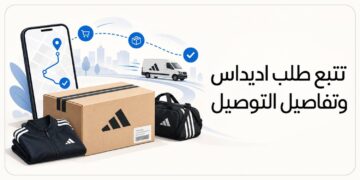 تتبع طلب اديداس وتفاصيل التوصيل