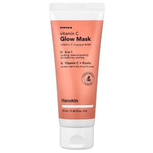 Hanskin Vitamin C Glow Mask 70ml – Vitamin C and Kaolin for Purified Pores and Radiance — 40% Off!